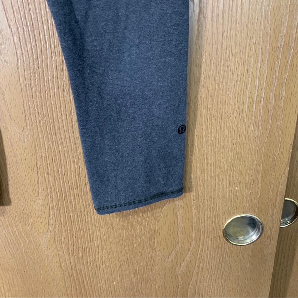 Lululemon Wunder Under Crop Heathered High Rise - Picture 4 of 7